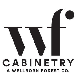 WF CABINETRY A WELLBORN FOREST CO. trademark