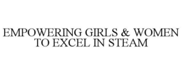 EMPOWERING GIRLS & WOMEN TO EXCEL IN STEAM trademark