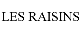 LES RAISINS trademark