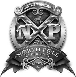 THE NORTH POLE EXPERIENCE FLAGSTAFF AZ SANTA'S WORKSHOP NXP trademark