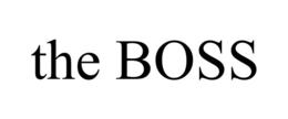 THE BOSS trademark