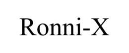 RONNI-X trademark