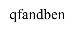 QFANDBEN trademark