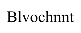 BLVOCHNNT trademark