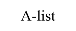 A-LIST trademark