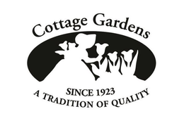 COTTAGE GARDENS SINCE 1923 A TRADITION OF QUALITY trademark