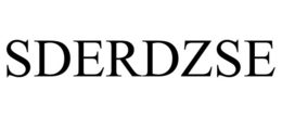 SDERDZSE trademark