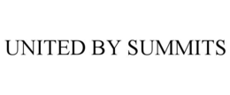 UNITED BY SUMMITS trademark