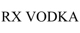 RX VODKA trademark