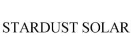 STARDUST SOLAR trademark