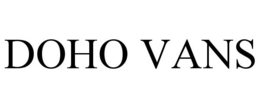 DOHO VANS trademark