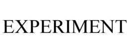 EXPERIMENT trademark