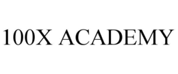 100X ACADEMY trademark