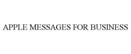 APPLE MESSAGES FOR BUSINESS trademark