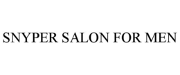 SNYPER SALON FOR MEN trademark