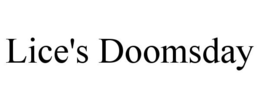 LICE'S DOOMSDAY trademark