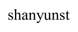 SHANYUNST trademark