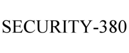 SECURITY-380 trademark