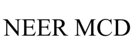 NEER MCD trademark