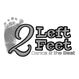 2 LEFT FEET DANCE 2 THE BEAT trademark