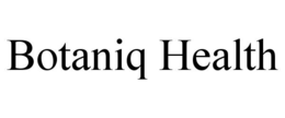 BOTANIQ HEALTH trademark