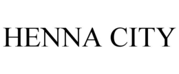 HENNA CITY trademark