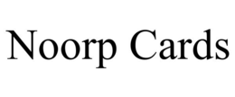 NOORP CARDS trademark