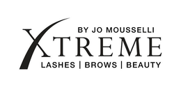 XTREME LASHES BROWS BEAUTY BY JO MOUSSELLI trademark