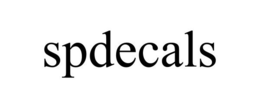 SPDECALS trademark