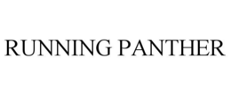 RUNNING PANTHER trademark