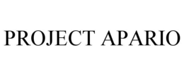 PROJECT APARIO trademark