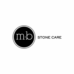 MB STONE CARE trademark