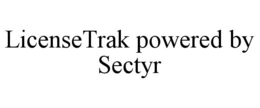LICENSETRAK POWERED BY SECTYR trademark