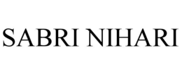 SABRI NIHARI trademark