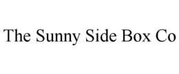 THE SUNNY SIDE BOX CO trademark
