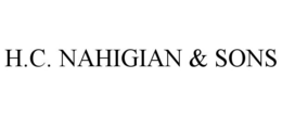 H.C. NAHIGIAN & SONS trademark