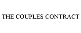 THE COUPLES CONTRACT trademark