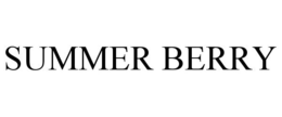 SUMMER BERRY trademark