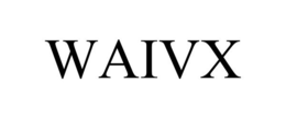 WAIVX trademark