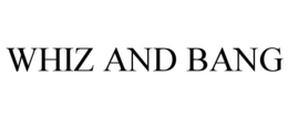 WHIZ AND BANG trademark