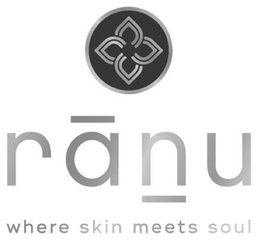 RANU WHERE SKIN MEETS SOUL trademark