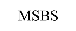 MSBS trademark