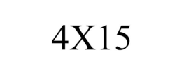 4X15 trademark