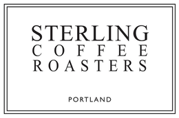 STERLING COFFEE ROASTERS PORTLAND trademark