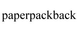 PAPERPACKBACK trademark