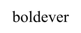 BOLDEVER trademark