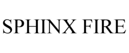 SPHINX FIRE trademark