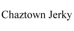 CHAZTOWN JERKY trademark