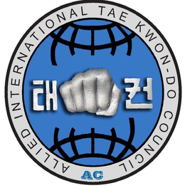 ALLIED INTERNATIONAL TAE KWON-DO COUNCIL AC trademark