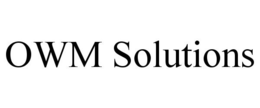 OWM SOLUTIONS trademark